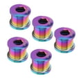 thumbnail image 4 of Chainring Nuts,5Pcs 6.5mm Bike Single Single Chainring Screws Chain Ring Bolts Future-Proof Design, 4 of 14