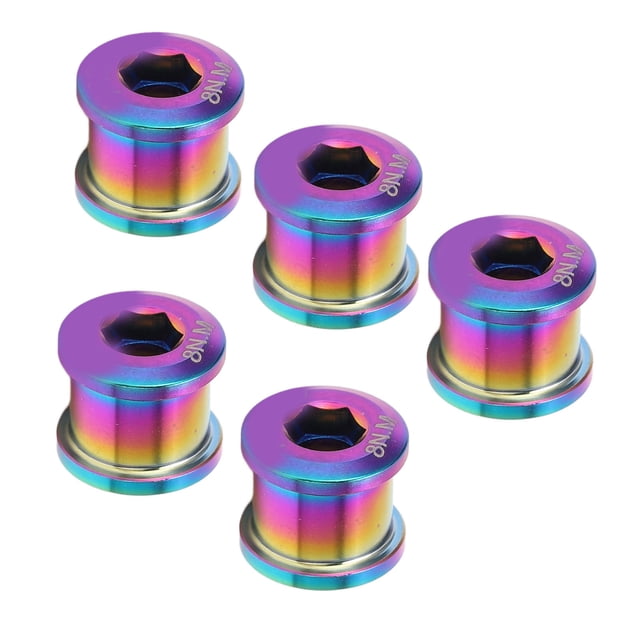 Cycling Chainring Wheel , Single Chainring Alloy For Small Wheel Bike Colorful