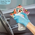 thumbnail image 4 of Yayeee 6 Pack Kitchen Dish Cloths for Washing Dishes Soft Absorbent Microfiber Towels, Colorful Flowers, 4 of 9