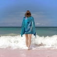 thumbnail image 6 of PHYHOO Cute Animal Dolphin Microfiber Beach Towel, Ocean Coral Large Oversized Beach Towel Lightweight Quick Dry Soft Absorbent Bath Towel, Sand Free Towel for Swimming Travel Sports 30x60in, 6 of 8