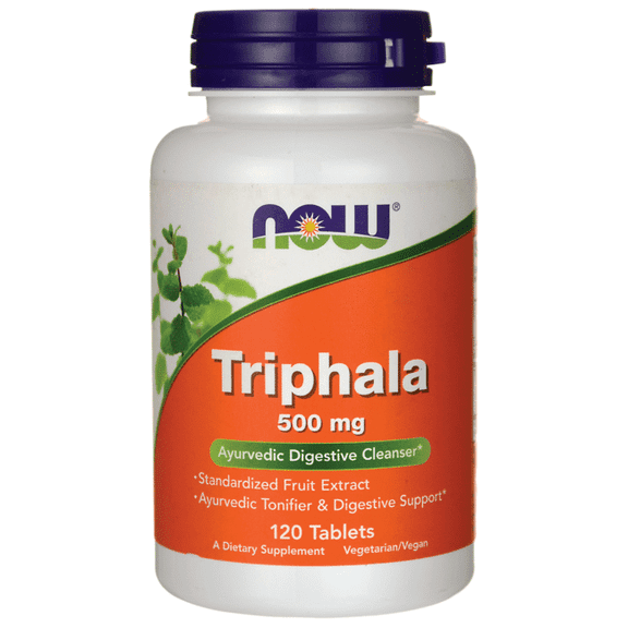 Now Foods Triphala 500Mg 120 Tabs