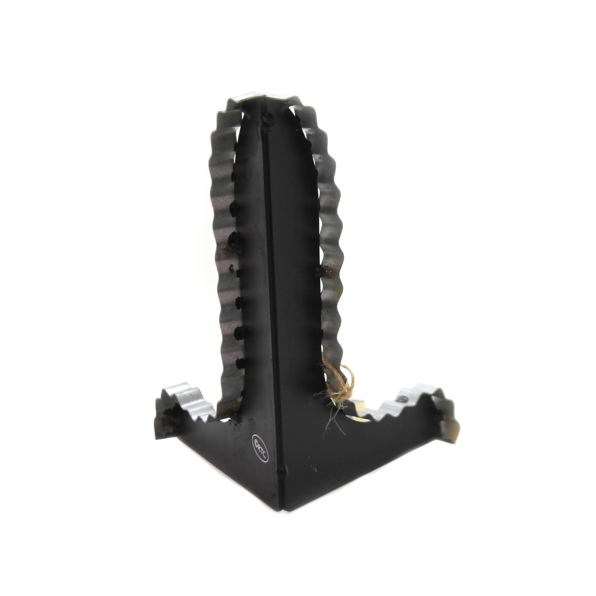 Round Top Collection Black Galvanized Easel Mini Picture Frame Holder Y19170