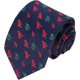 thumbnail image 1 of Corbatas de Navidad de los hombres, lazos de seda para el cuello de los hombres de la fiesta de Navidad, Árbol de Navidad., 1 of 5