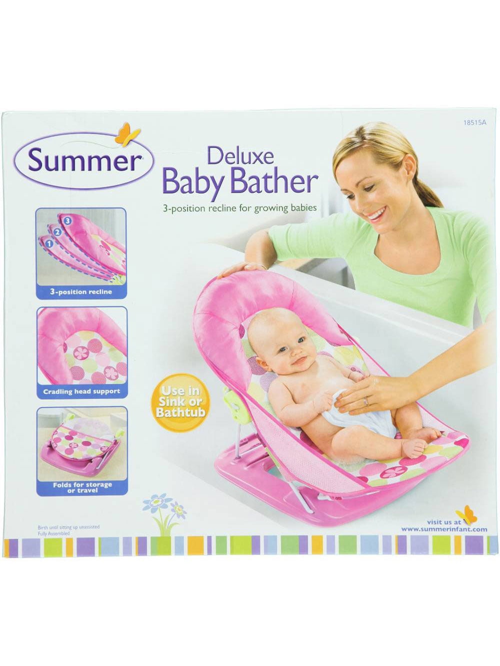 deluxe baby bather walmart