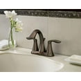 thumbnail image 4 of Moen 6410ORB Rubbed Bronze two-handle bathroom faucet, 4 of 5