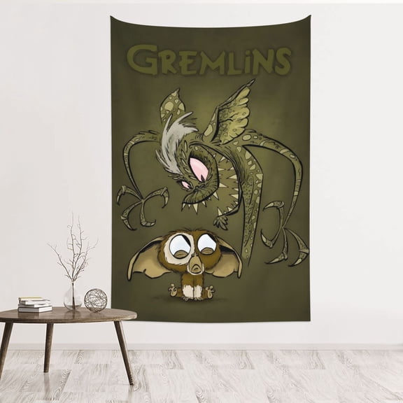 Gremlins Tapestry Wall Blanket,Backdrop Poster Wall Hanging Room Decor For Dormitory Bedroom (60 X 40 Inches)
