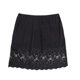 thumbnail image 4 of Falda interior de encaje suave y liso para mujer - Mediamaña con cintura elástica - Seda tejida transpirable - Ropa de dormir/noche para estar por casa, 4 of 4