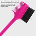 thumbnail image 5 of Double-sided Edge Control Hair Comb Beautician Facial Care Five-purpose Makeup Brush Household Eyebrow Comb Makeup Tool, 5 of 5