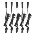 thumbnail image 3 of Outdoor Extension Cord,5 Pcs 3.3ft Deck LED Light Extension Cord Deck Light Extension Cable World-Class Design, 3 of 12