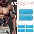 thumbnail image 1 of LINASHI 6/12/20/30Pcs Abs Stimulator Training Replacement Gel Sheet Pads for Abdominal Muscle Trainer, Accessory for Workout Toning Belt, 1 of 7