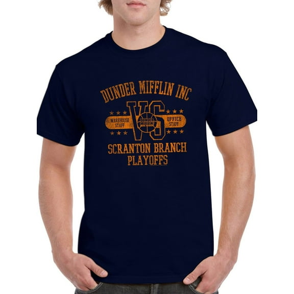 Dunfer Mifflin Paper Company! T-Shirt Men The Office, Male XX-Large