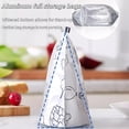 thumbnail image 3 of 10/30 Pcs Reusable Aluminum Foil Sealable Storage Bags, 3 Sizes Leak Proof Zipper Freezer Bags With Zip Lock & Label Food Preservation For Veggies, 3 of 10