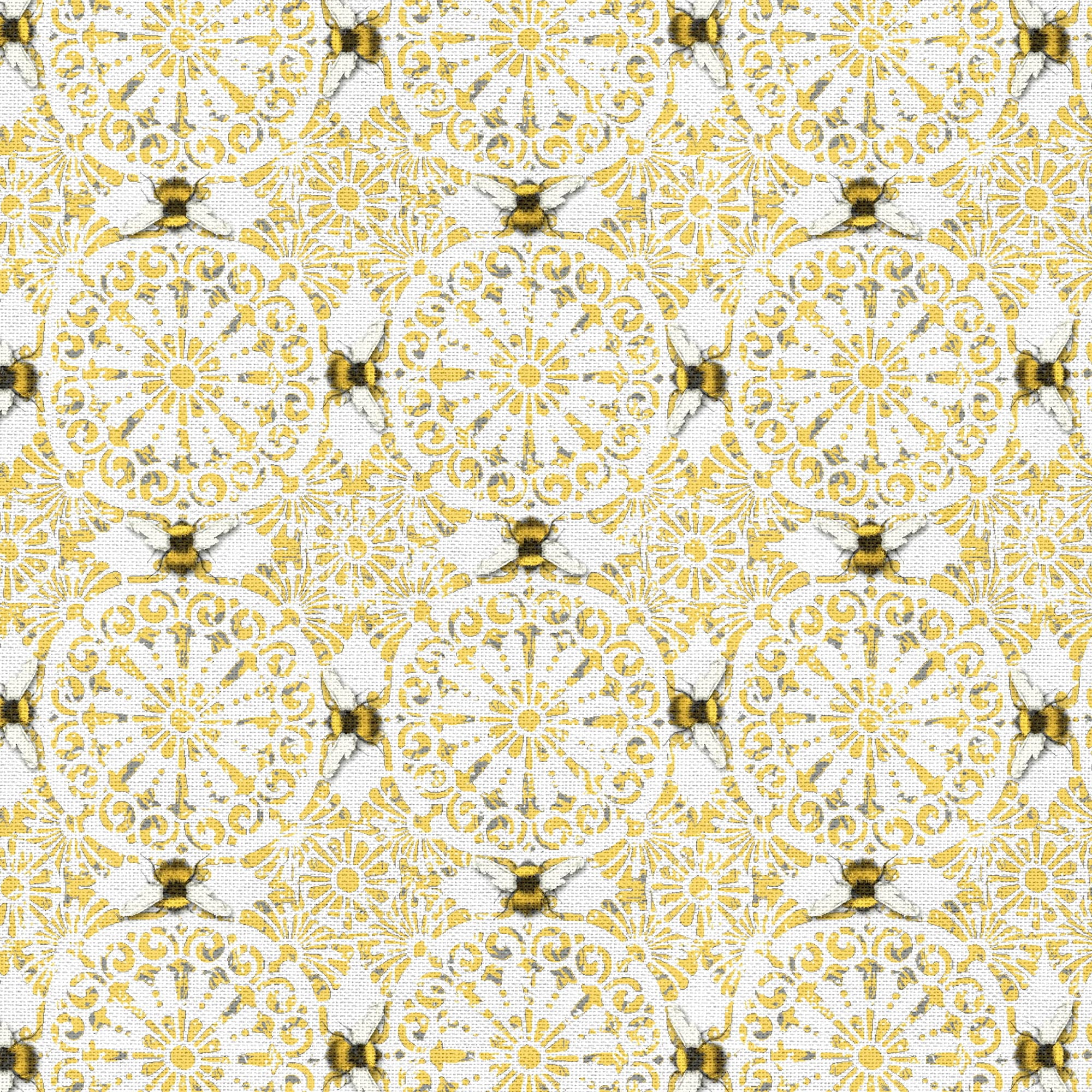 Create It 18" x 21" Cotton Bumble Bee Precut Sewing & Craft Fabric Bundle, Multicolor 15 Piece