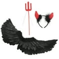 thumbnail image 1 of Angel Wings And Halo,Adult Angel Wing Set For  Role Play, 1 of 8