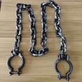 thumbnail image 3 of Halloween Chains Props, Removable Large Chain Links for Party Decor, Chain Accessories, Haunted House Scary Decorations, Cosplay Theme Supplies 6.5FT, 3 of 3