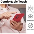 thumbnail image 6 of Compatible with Oppo A54 5G Case Shockproof Ultra Slim Oppo A54 5G Case for Women Men Silicone Liquid Soft Anti-Scratch Protective Case (Red), 6 of 14