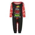 thumbnail image 2 of Fiomva Christmas Family Pajamas Holiday Christma Pajama Family Matching Pjs Set Sleepwear Elk Xmas Jammies, 2 of 9