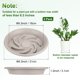 thumbnail image 3 of Uxcell 2-Pack Bandejas para Plantas, 6.3 Pulgadas ID Anti-Raíz Resina Bandejas para Macetas para Interiores/Exteriores, Bandeja de Goteo para Macetas [8.3 Pulgadas OD, Gris Blanco], 3 of 6