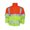 Hi Vis Orange/Hi Vis Yell, variant on Yoko Mens Hi-Vis Bomber Jacket