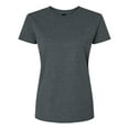 thumbnail image 5 of Gildan Ultra Cotton Women’s T-Shirt, Comfortable Short Sleeve Feminine Tee, Dark Heather, Sizes S-3XL, 5 of 5