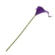 thumbnail image 2 of Inteprter 1 Uds. De lirio de Cala Artificial, decoración Floral para el hogar, oficina, PU, flor falsa, flor para ceremonia de boda, decoración Flores artificiales violeta PC 1, 2 of 6