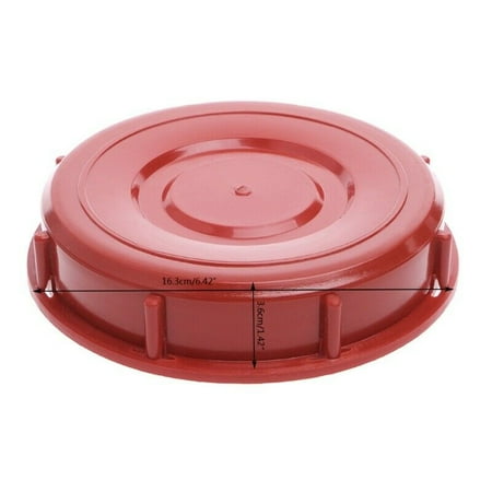 

275-330 Gallon IBC Tote Tank Cover Lid Cap 163mm + Gasket For Schutz Mauser