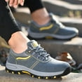 thumbnail image 2 of OwnShoe Steel Toe Shoes for Men Women Waterproof Safety Sneakers Work Shoes for Industrial Construction, 2 of 6