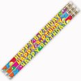thumbnail image 2 of Musgrave Birthday Bash Motivational/Fun Pencils, #2 Lead, Pack of 12, 2 of 4
