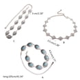thumbnail image 5 of Aellinatey Chain Belt For Women Waist Chain Concho Chain For Dress Turquoise Waist Chain, 5 of 18