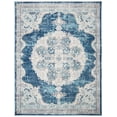 thumbnail image 3 of SAFAVIEH Brentwood Cahal Oriental Area Rug, Navy/Ivory, 11' x 15', 3 of 13