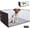 Black star, variant on Dog Litter Box with High Walls,Pee Pad Holder Tray for Indoor Dog Potty,No Assembly,No Spill,Waterproof,Easy to Clean,Portable for Travel (Blue Star, S-23.6''Lx23.6''Wx12''H)