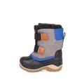 thumbnail image 4 of Acton Funky, Grey &amp; Blue | Baby Winter Boots with Removable Felt, 4 of 6