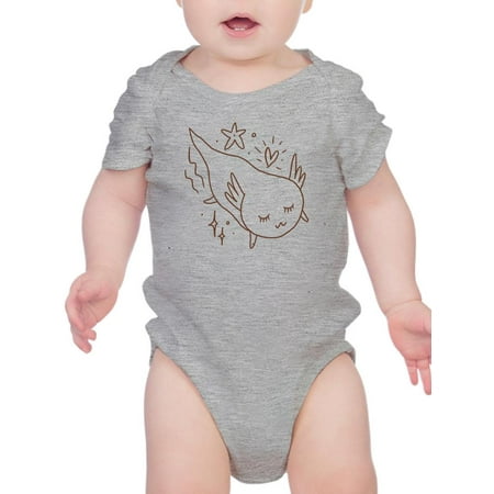 

Cute Boho Baby Sleepy Axolotl Bodysuit Infant -Image by Shutterstock 12 Months