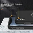 thumbnail image 4 of Case for iPhone XR, Smooth Dual Layer Hard Military Phone Case with 360 Degree Ring Stand Silicone Bumper Shockproof Protective Case (Camera Protection) Magnetic Car Holder Cover-Black, 4 of 7
