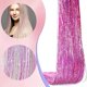 thumbnail image 5 of Kit de 12 piezas de oropel con purpurina para el cabello Yuxing Rosa, 5 of 5