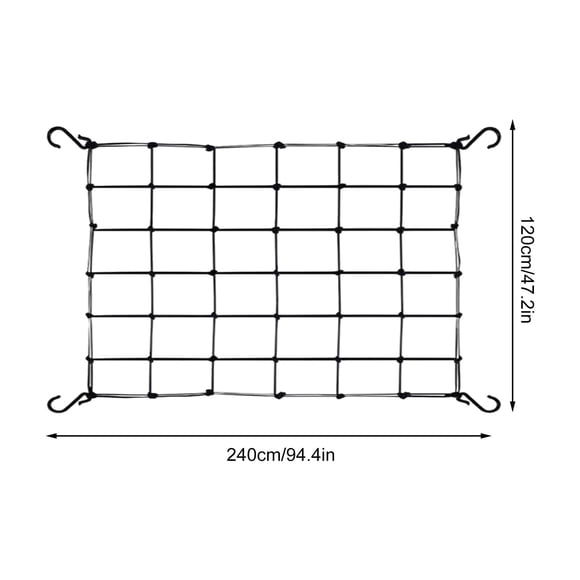Yhmxh Plant Tent Plant Crimping Netting Branch Netting Netting Stretch Netting Plant Netting With 6pc Hook