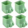 thumbnail image 1 of Bangcool Chair Legs Floor Protectors Cute 4PCS Cat Table Feet Covers Furniture Leg Caps, 1 of 10