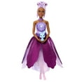 thumbnail image 6 of Barbie Petal Pop Scented Fashion Doll with Purple Dress, Reveal Accessories like Bunny & More, 6 of 7