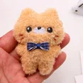 thumbnail image 3 of 10-15cm Juguetes de peluche suaves Lindo llavero de peluche de animal Colgante Vestido Conejo Bolso Adornos de coche Regalos de cumpleaños y Navidad, 3 of 5