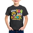 thumbnail image 3 of Gzbliryd Graphic T-Shirt White T Shirts Letter Print T Shirt Top Cute Summer Tops for Boys Girls Summer Tops for Teens (Black,3-4 Years), 3 of 3