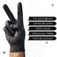 thumbnail image 4 of Guantes De Nitrilo Lw Concept, Color Negro Caja Con 100 Piezas CHICO, 4 of 6