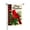 Color 10, variant on JOOCAR Merry Christmas Cardinal Garden Flag with Red Bird, Pinecones, and Snowflakes for Winter Christmas Home Outdoor Garden Yard Door Decor 12x18 inch