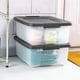 thumbnail image 4 of Contenedores de Almacenamiento de Plástico Sterilite 25 Qt Paquete de 18 con Tapas Gris, 4 of 8