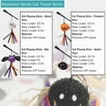 thumbnail image 2 of 1PC Halloween Cat Toys,Luminous Interactive Cat Teaser Stick Toy,Cat Wand Toy for Indoor Cats to Chase and Exercise Pumpkin, 2 of 5