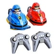 thumbnail image 4 of Coches de control remoto Mini vehículos de eyección de control remoto Doble RC Karting RC Coche de dibujos animados Juguete para niños año, 4 of 9