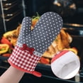 thumbnail image 3 of Guante para microondas, 1 pieza, herramienta para hornear con calor de algodón y poliéster, guante resistente al calor de algodón, diseño elevado, 3 of 8