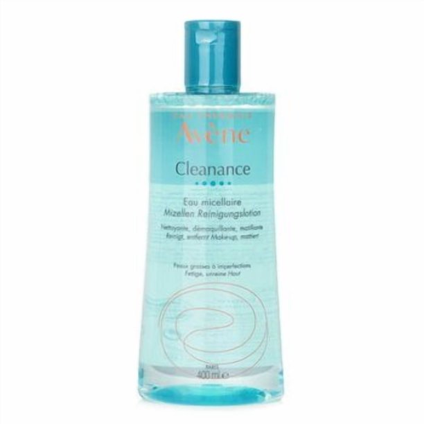 Agua micelar Avene Cleanance para rostro y ojos y piel grasa