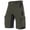 Army Green, variant on OIOLOYJM Men's Outdoor Quick Dry Lightweight Stretchy Lightweight Cargo Shorts Casual Gym Athletic Hiking Travel Sweatshorts with 6 Pockets Camel XL