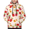 thumbnail image 4 of Hoodies for Men - Popsicle print Long Sleeve Comfrt Men'S Fashion Hoodies & Sweatshirts, Sweatshirts for Men Hoodies Pullover Clothing Clothes with Pouch, 4 of 7