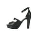 thumbnail image 3 of Sandalia de vestir Tacones Mujer Sintetico Negro Leon 8407, 3 of 4
